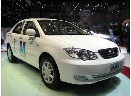 BYD F3DM approved for production and sale